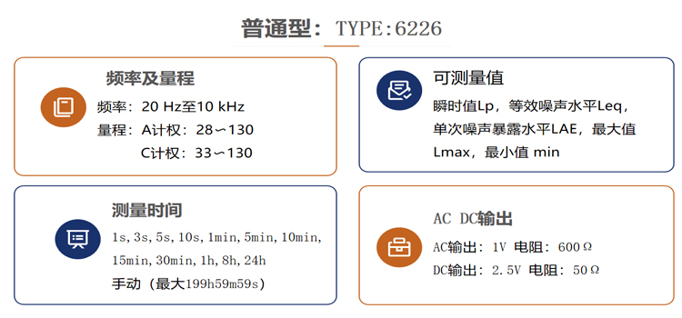 日本ACO6226声级计